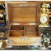 Victorian oak silver-plated box/storage box