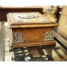 Victorian oak silver-plated box/storage box