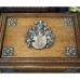 Victorian oak silver-plated box/storage box